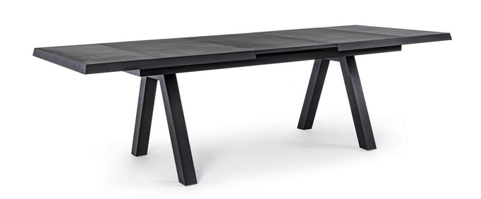 Stół ogrodowy rozkładany BOLZANO Kastor 205x265/103 cm antracytowy - EKSPOZYCJA