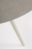 Stół ogrodowy Cristallo 130 cm BOLZANO aluminium beżowy
