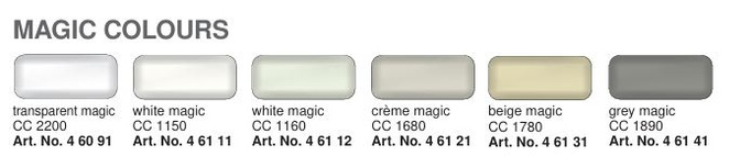 AKEMI COLOUR BOND 6min , KOLOR BIAŁY white MAGIC CC 1160 46112 żywica , klej do kamienia 250ml / 280g