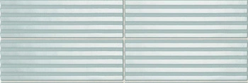 Płytka ścienna Keradom Mini Stripes Glossy Tiffany 5x15 cm połysk monokolor niebieski
