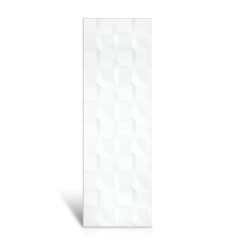 Płytka ścienna połysk 40x120 10,9mm 3D biały