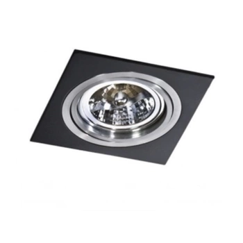 Oprawa wpuszczana AZzardo Siro 1 Czarny AZ0769