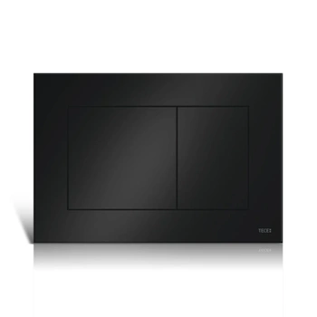 Przycisk spłukujący do WC czarny połysk.