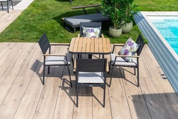 Zestaw ogrodowy BOLZANO Bolonia&Zefiro aluminum antracyt