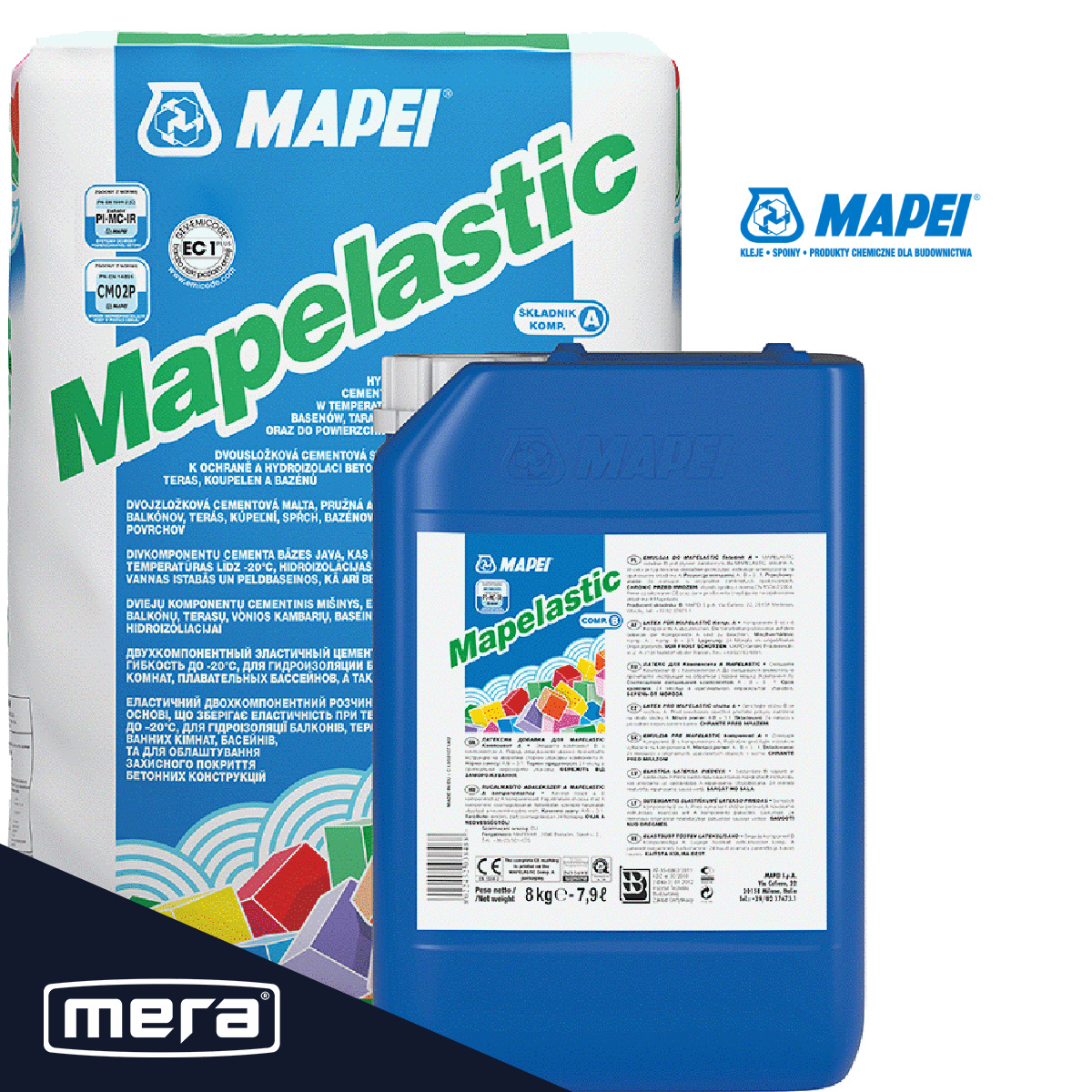 Mapei Mapelastic Hydroizolacja Podpłytkowa 32kg A+B - Kup Teraz! | MERA ...