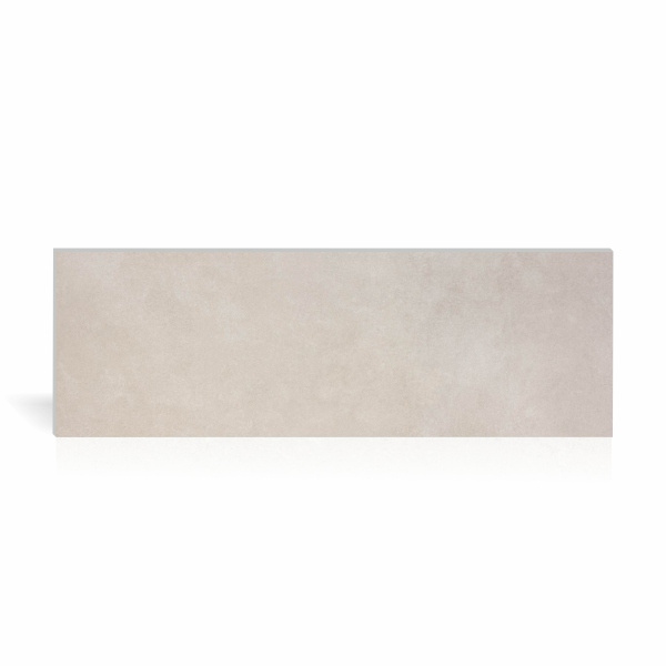 Płytka ścienna kremowa imitująca beton 29,5×90